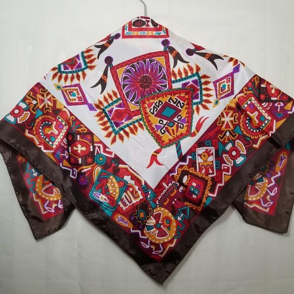 The Specialty House southwestern design scarf 31" - Picture 2 of 10